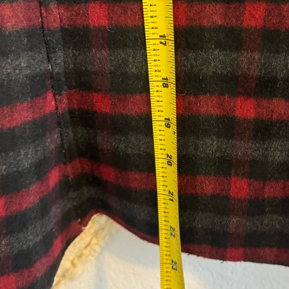 RUYI Fly Away Chambray Plaid Print Vest Faux Fur (O/S) - Picture 10 of 14